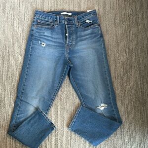 Levis button up jeans